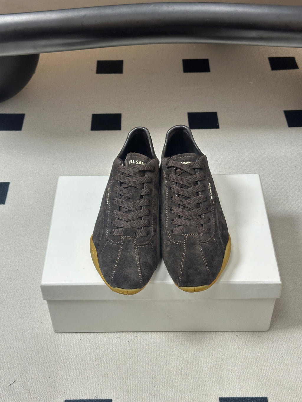 JIL SANDER x PUMA Collaboration Low-Top German Army Trainer (Brown)