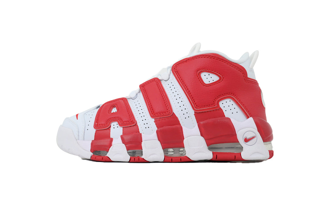 Nike Air More Uptempo Sneakers 'White Red'