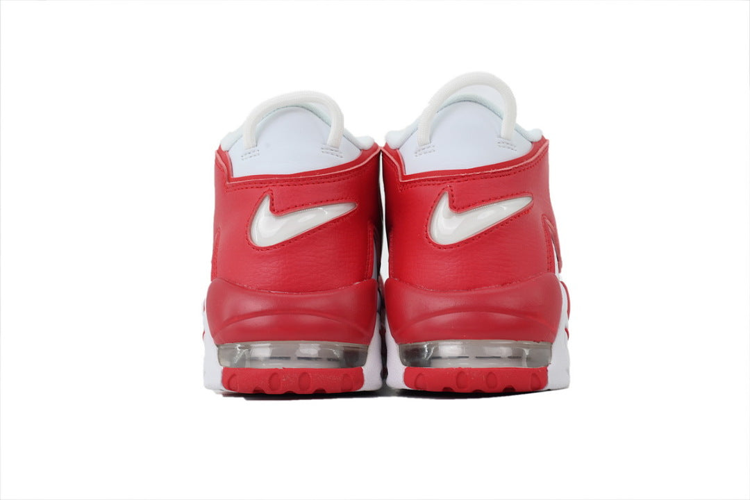 Nike Air More Uptempo Sneakers 'White Red'