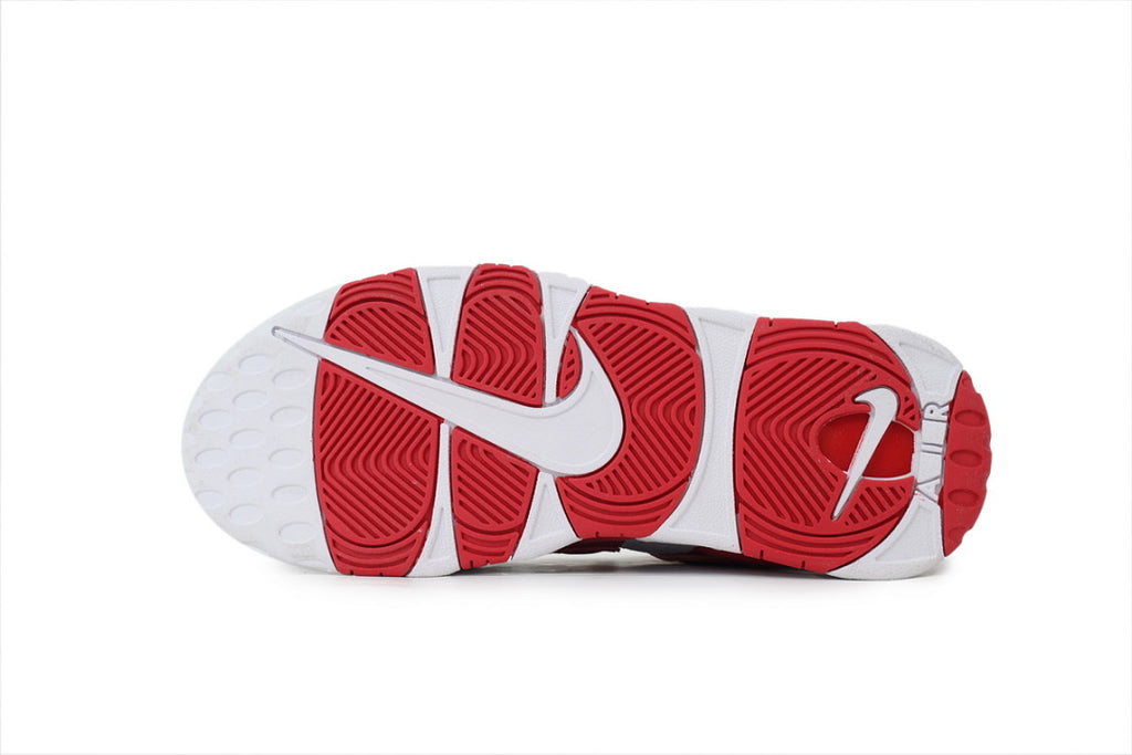 Nike Air More Uptempo Sneakers 'White Red'