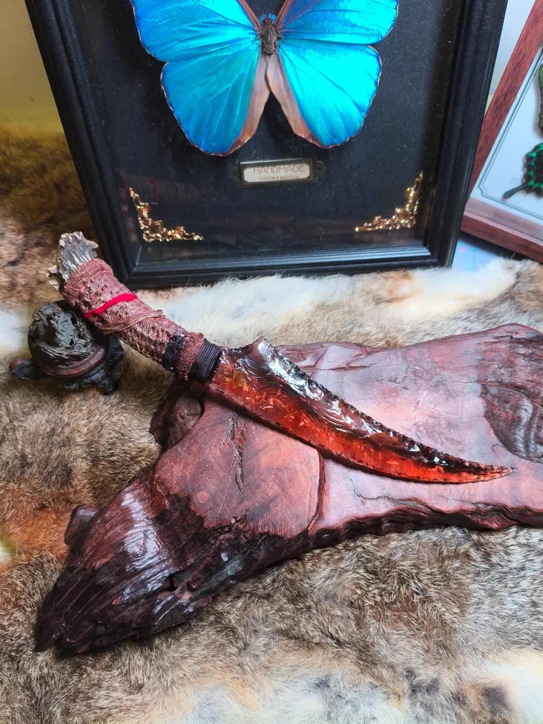 Avatar Natyam Hand-Forged Stone Knife