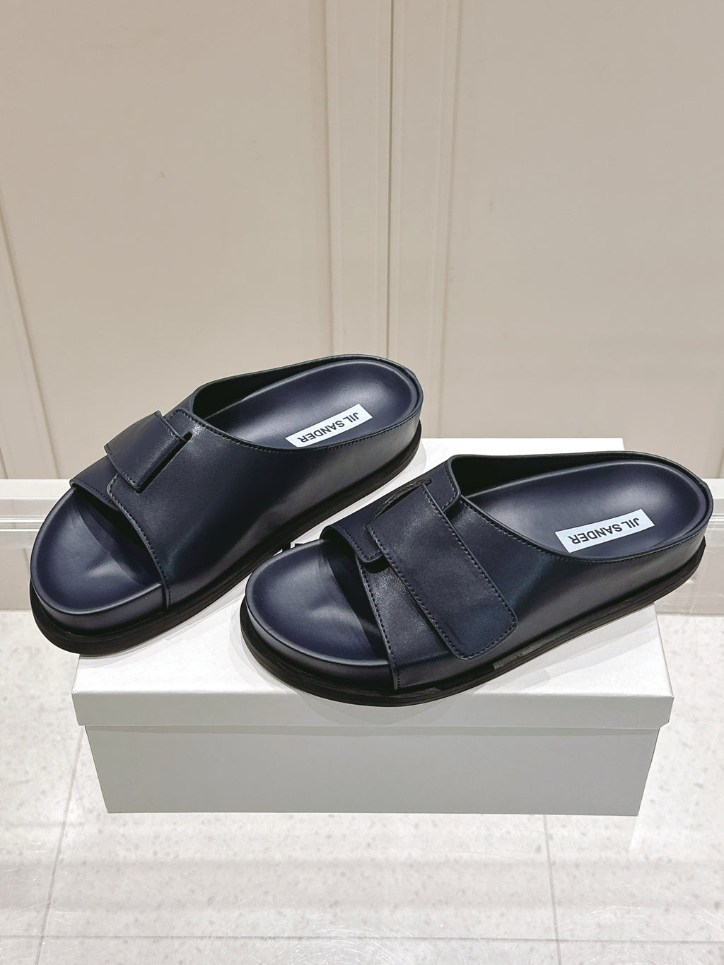 Jil Sander New Beach Slides (Black)