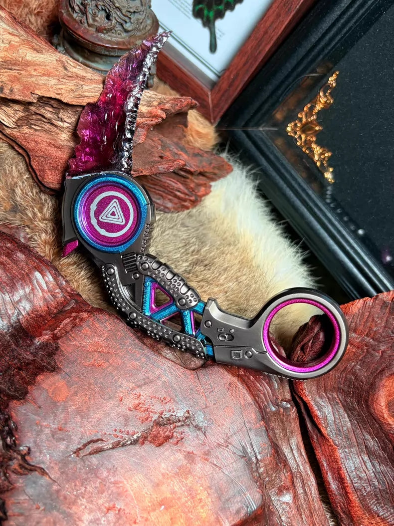 Crafted Stone Tool / Apex Legends Raptor's Claw Karambit (Purple)