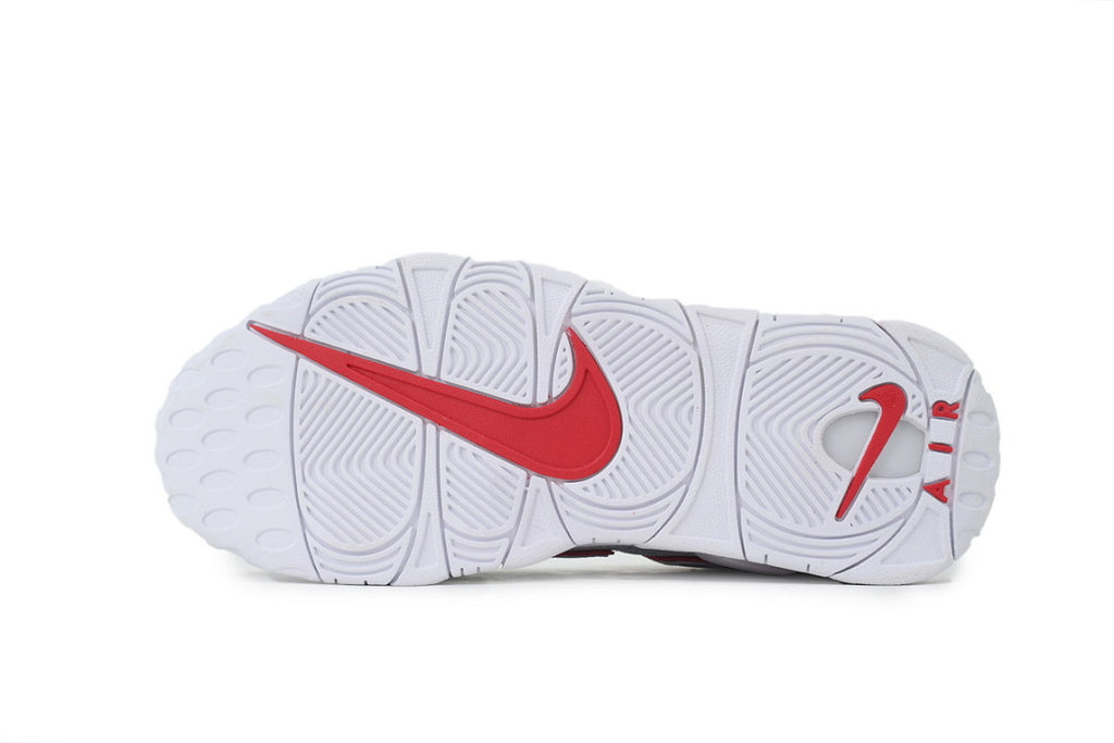Nike Air More Uptempo Sneakers Low 'White Red'