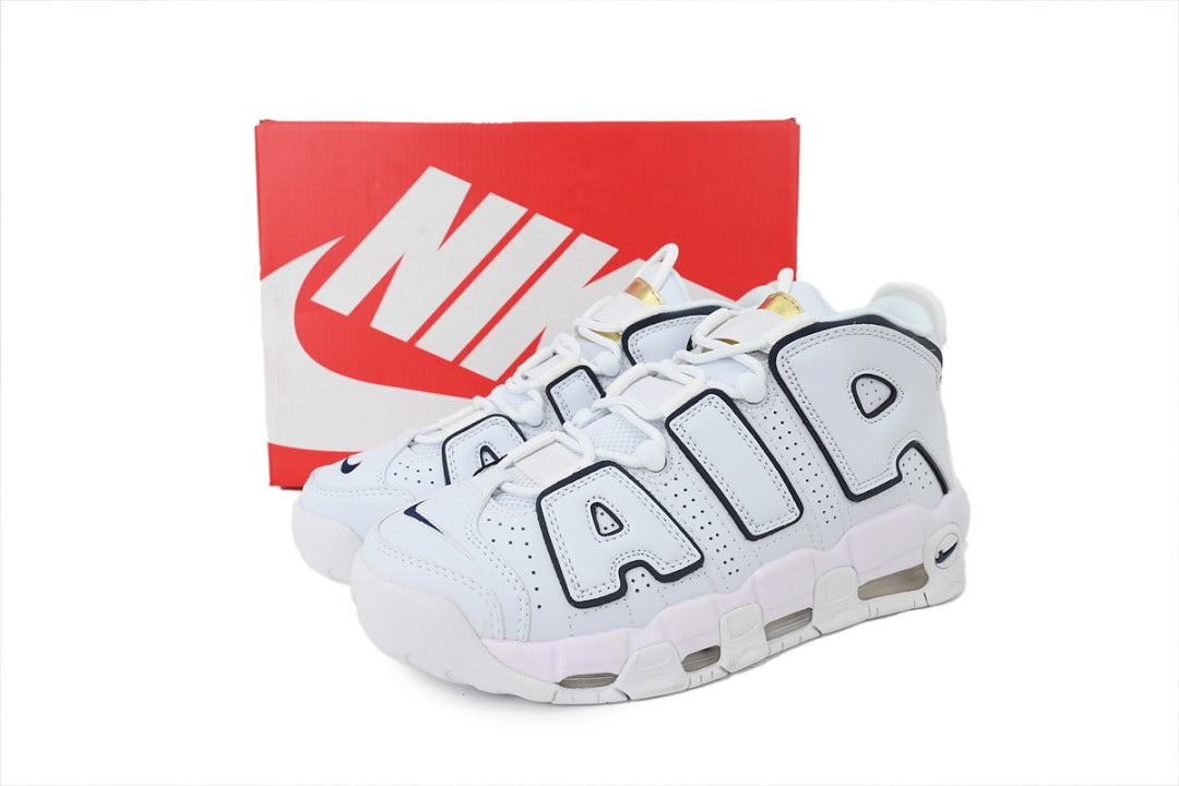 Nike Air More Uptempo Sneakers 'Midnight Navy'