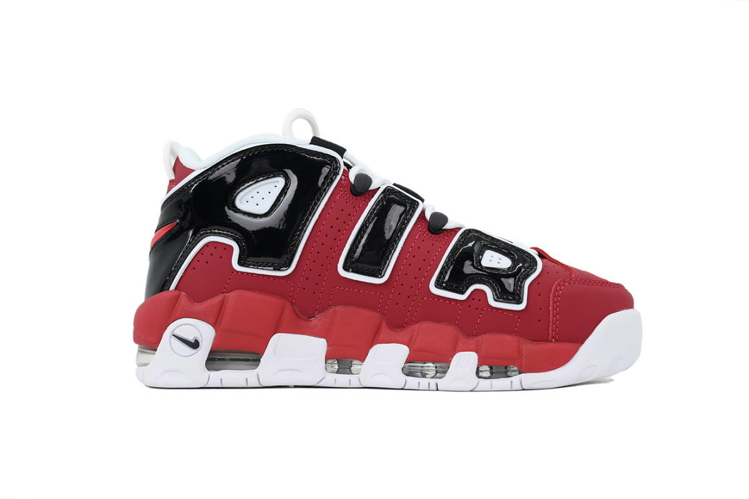 Nike Air More Uptempo Sneakers Low 'Bull Red'