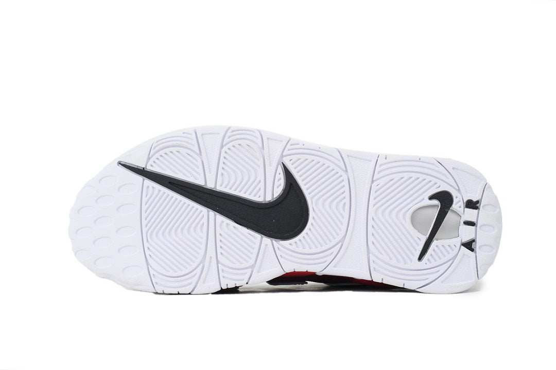 Nike Air More Uptempo Sneakers Low 'Bull Red'