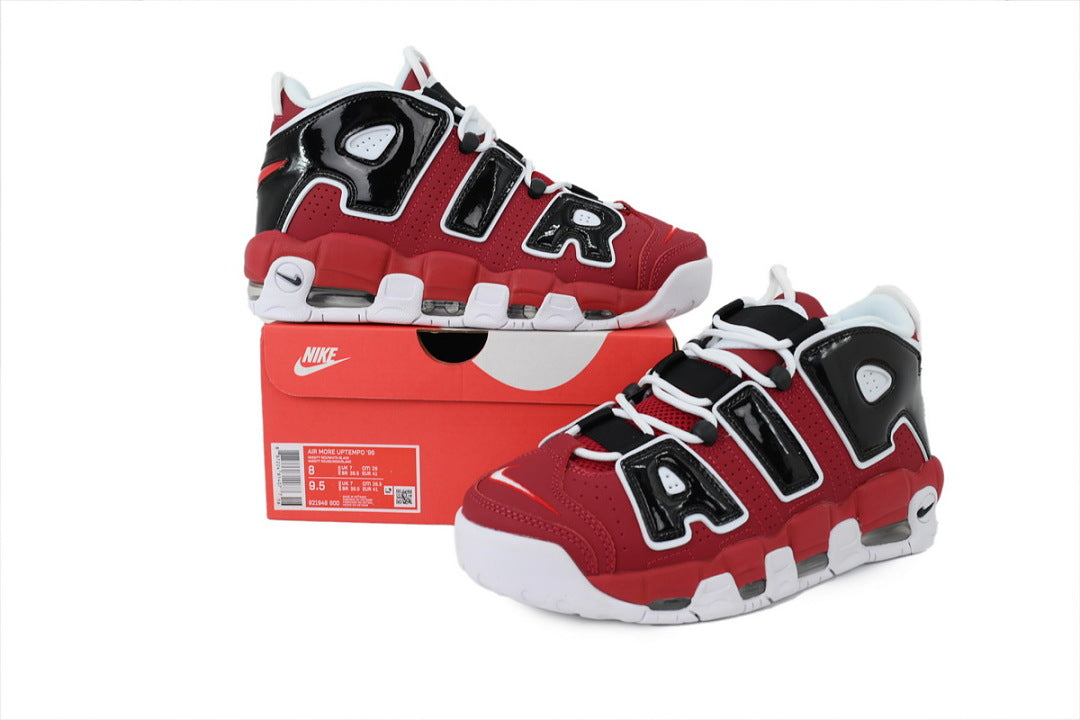 Nike Air More Uptempo Sneakers Low 'Bull Red'