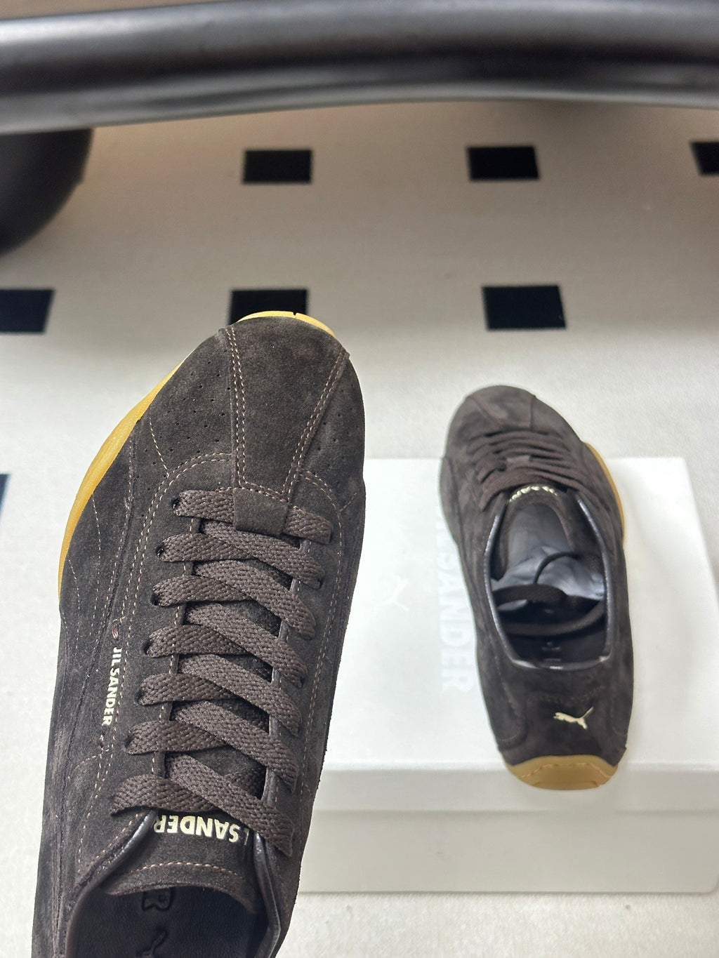 JIL SANDER x PUMA Collaboration Low-Top German Army Trainer (Brown)