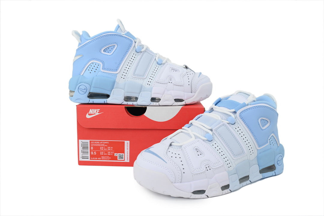 Nike Air More Uptempo Sneakers Psychic Blue