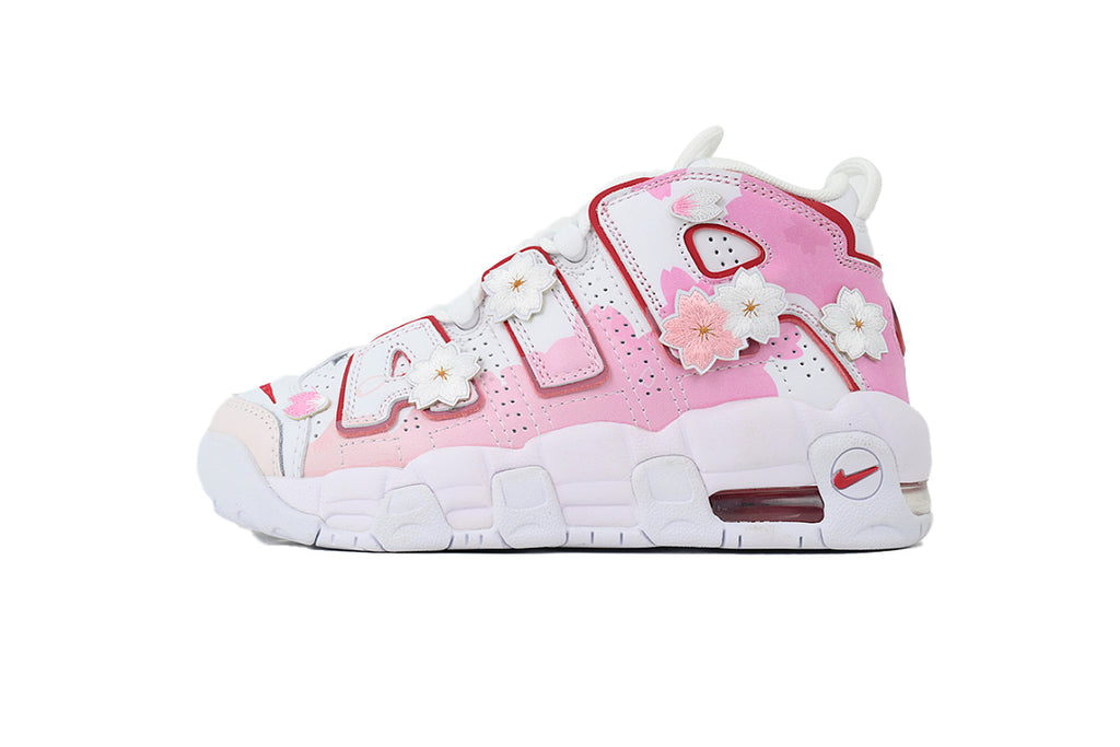 Nike Air More Uptempo Sneakers GS 'Cherry Blossom'