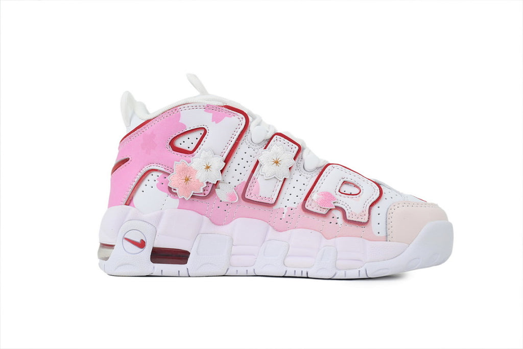 Nike Air More Uptempo Sneakers GS 'Cherry Blossom'