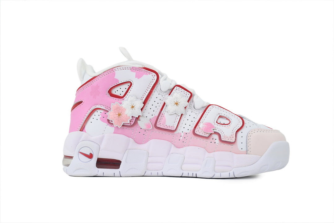 Nike Air More Uptempo Sneakers GS 'Cherry Blossom'