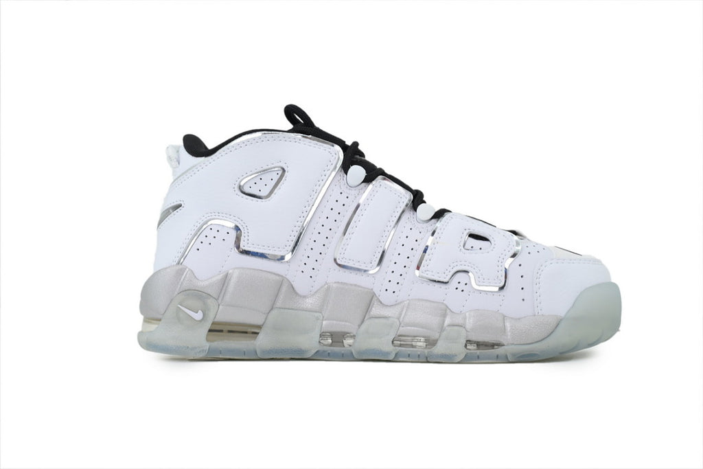 Nike Air More Uptempo Sneakers 'White Chrome'