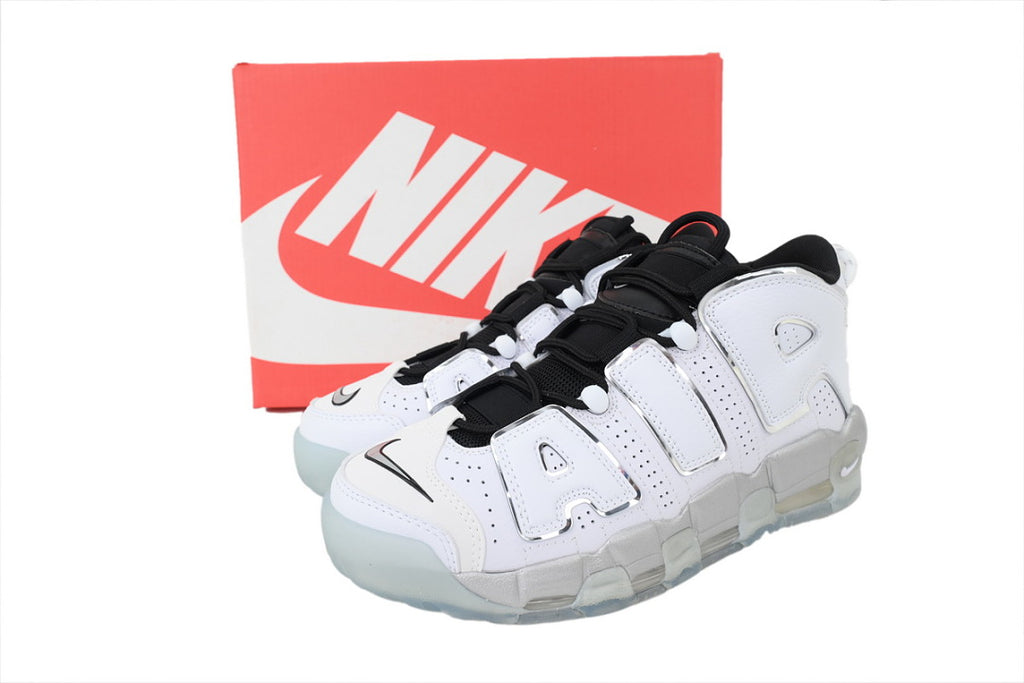 Nike Air More Uptempo Sneakers 'White Chrome'