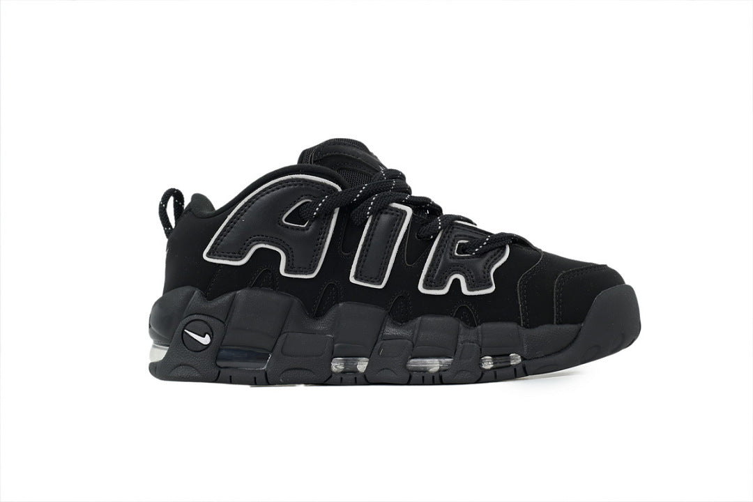 Nike Air More Uptempo Sneakers Low 'Black'