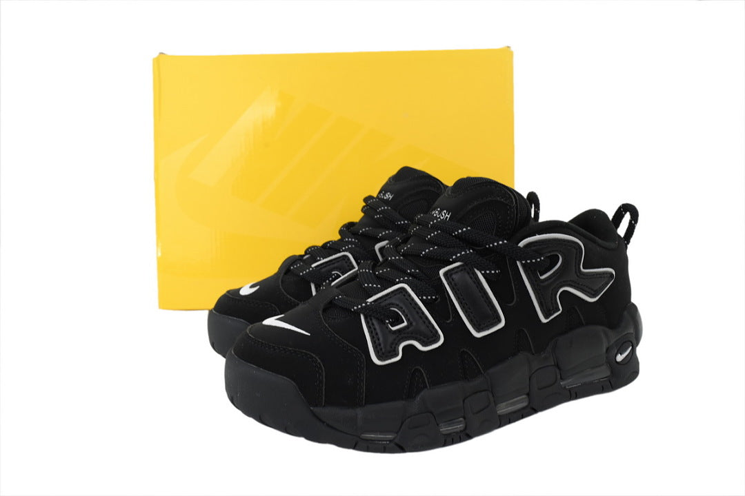 Nike Air More Uptempo Sneakers Low 'Black'