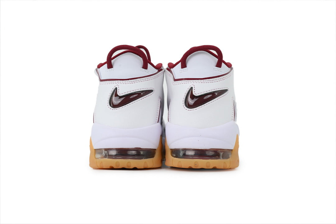 Nike Air More Uptempo Sneakers GS 'White Team Red Gum'