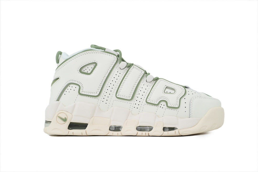 Nike Air More Uptempo Sneakers 'Oil Green'