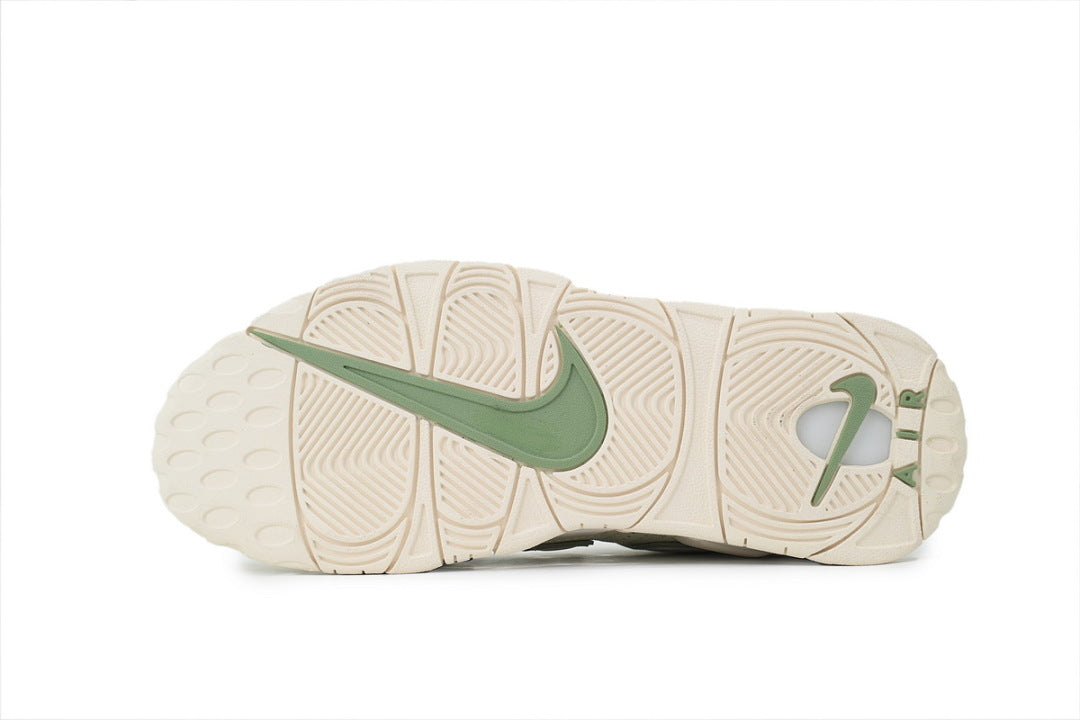 Nike Air More Uptempo Sneakers 'Oil Green'