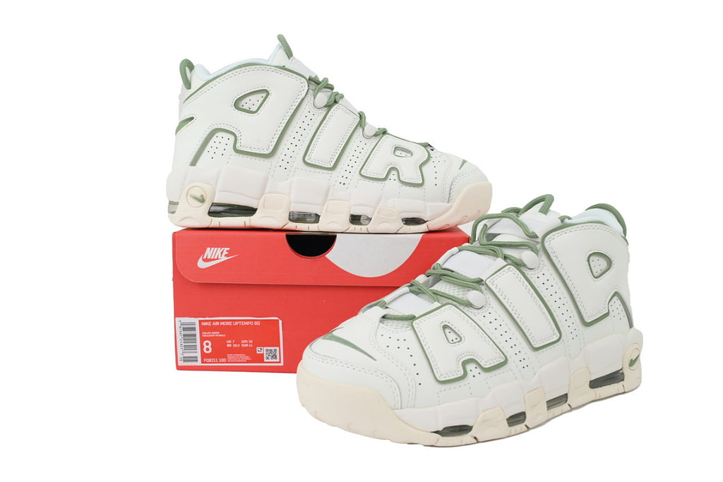 Nike Air More Uptempo Sneakers 'Oil Green'