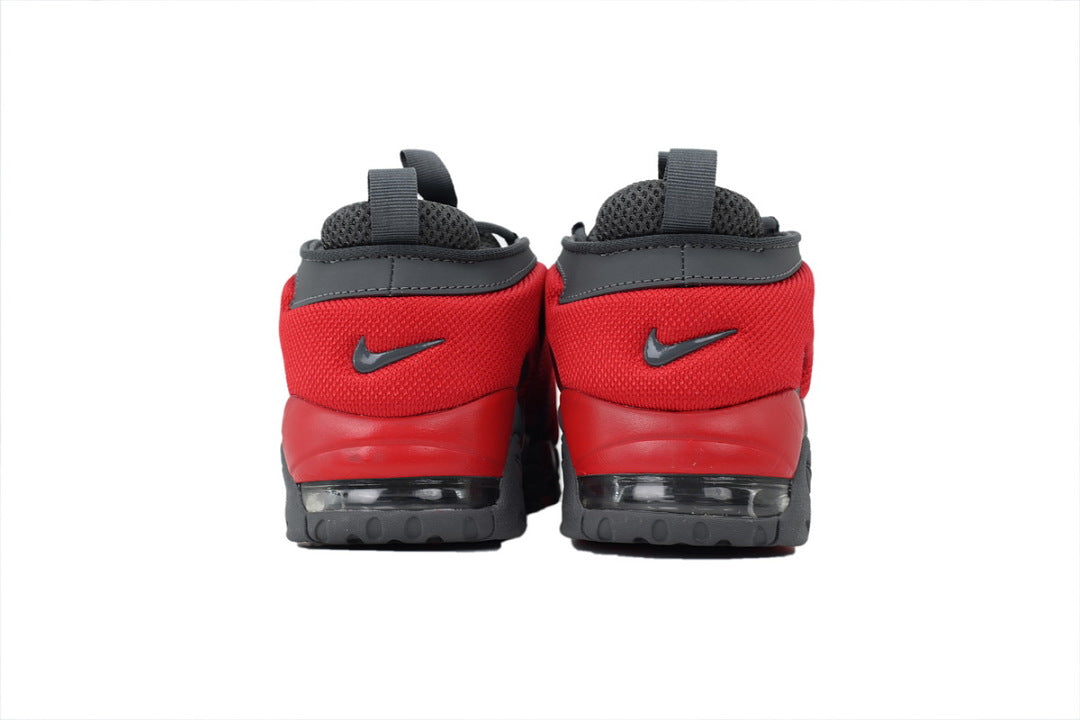 Nike Air More Uptempo Sneakers Gray-Red High Frequency