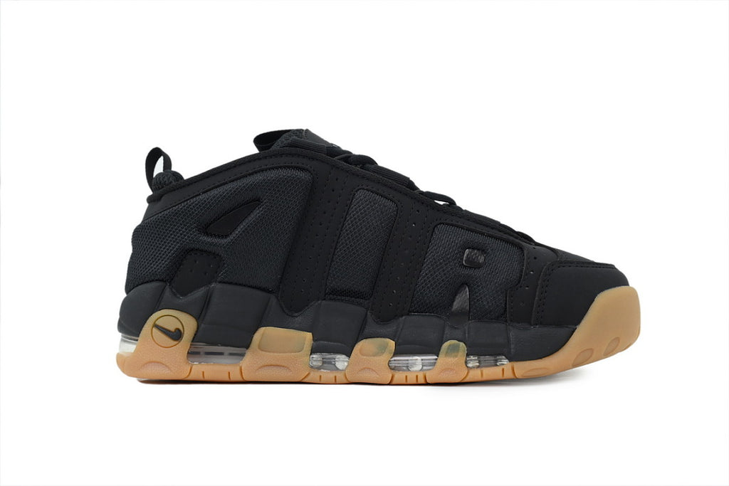 Nike Air More Uptempo Sneakers Low 'Black Gum'
