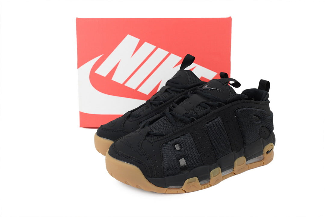 Nike Air More Uptempo Sneakers Low 'Black Gum'