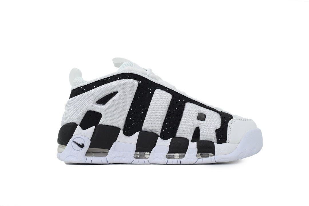 Nike Air More Uptempo Sneakers Ink Splashing (High Frequency)