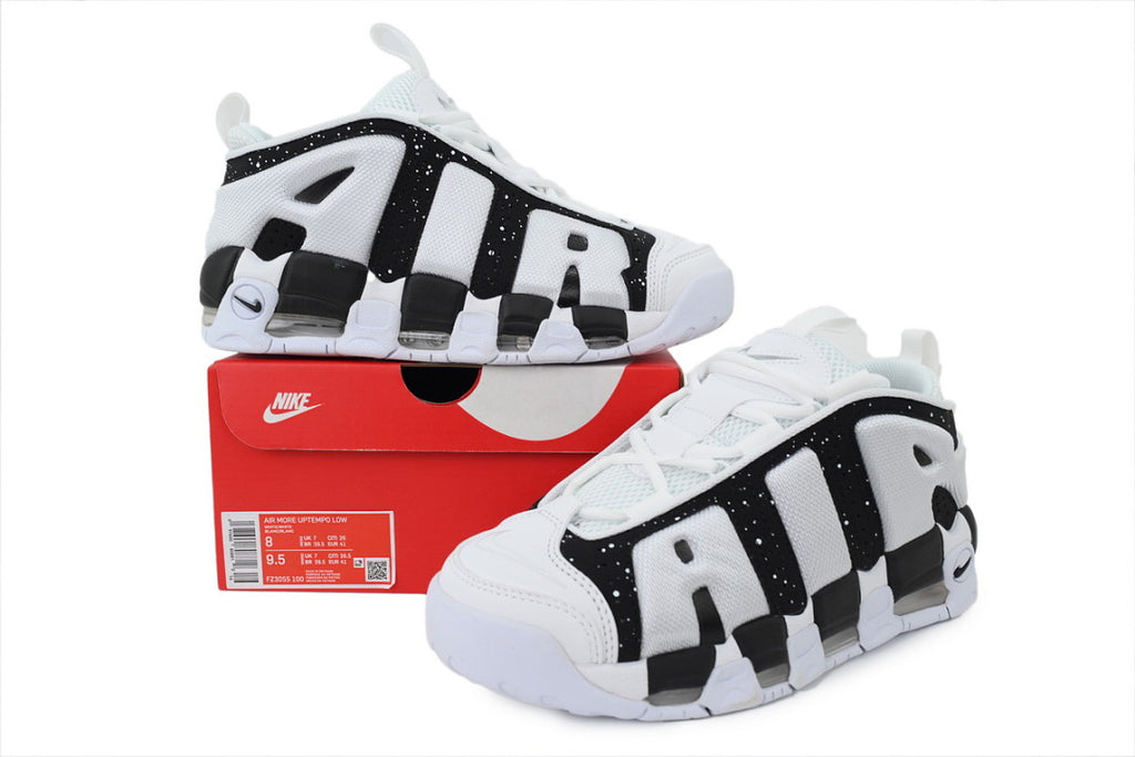 Nike Air More Uptempo Sneakers Ink Splashing (High Frequency)