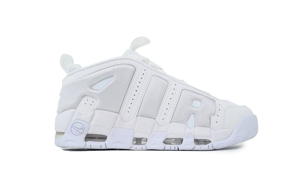 Nike Air More Uptempo Sneakers All-White High Frequency