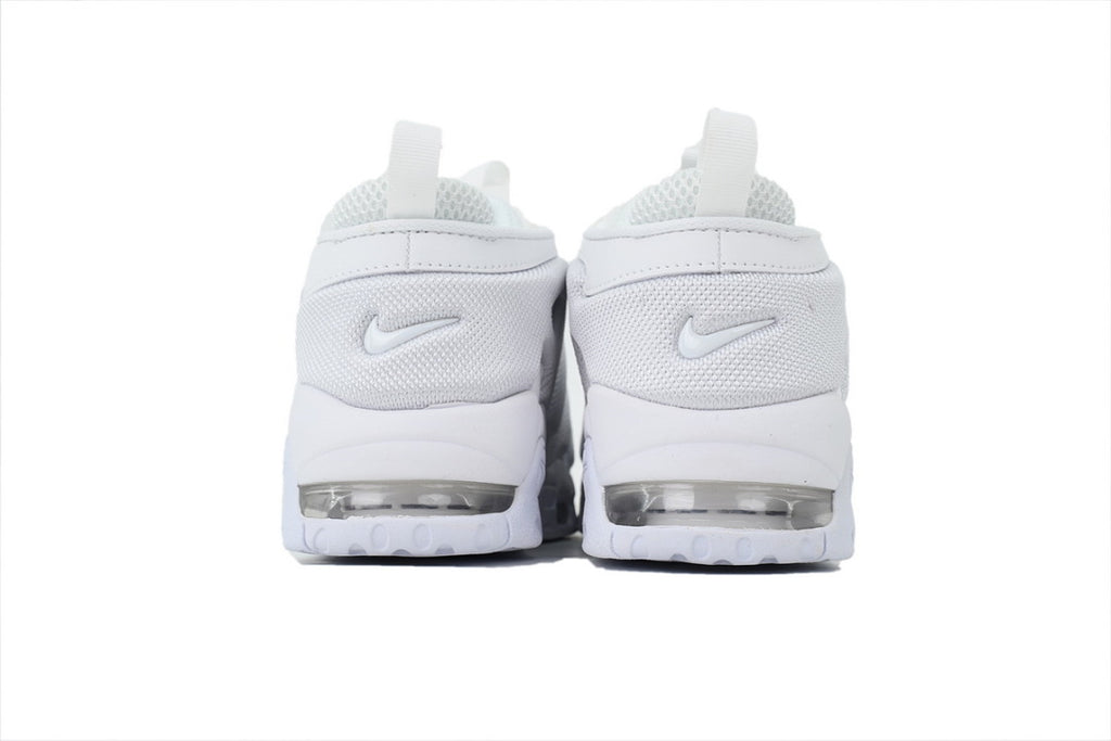 Nike Air More Uptempo Sneakers All-White High Frequency