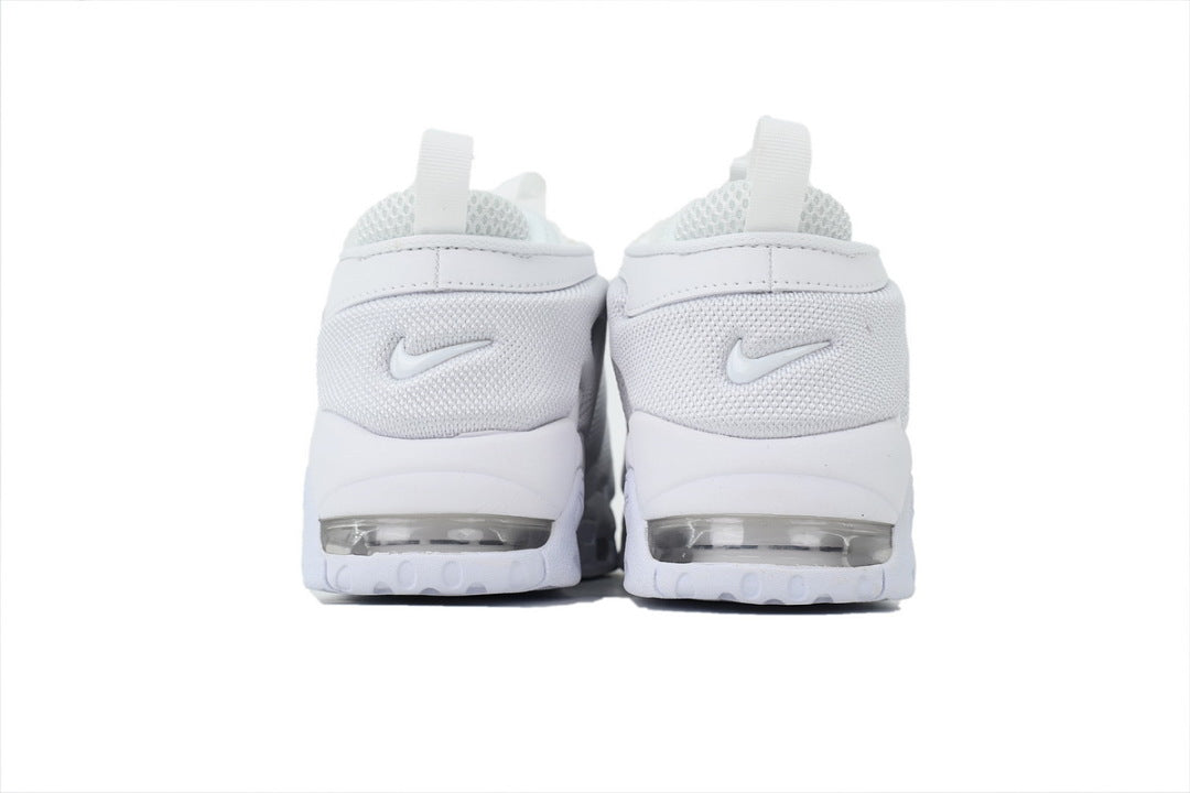 Nike Air More Uptempo Sneakers All-White High Frequency