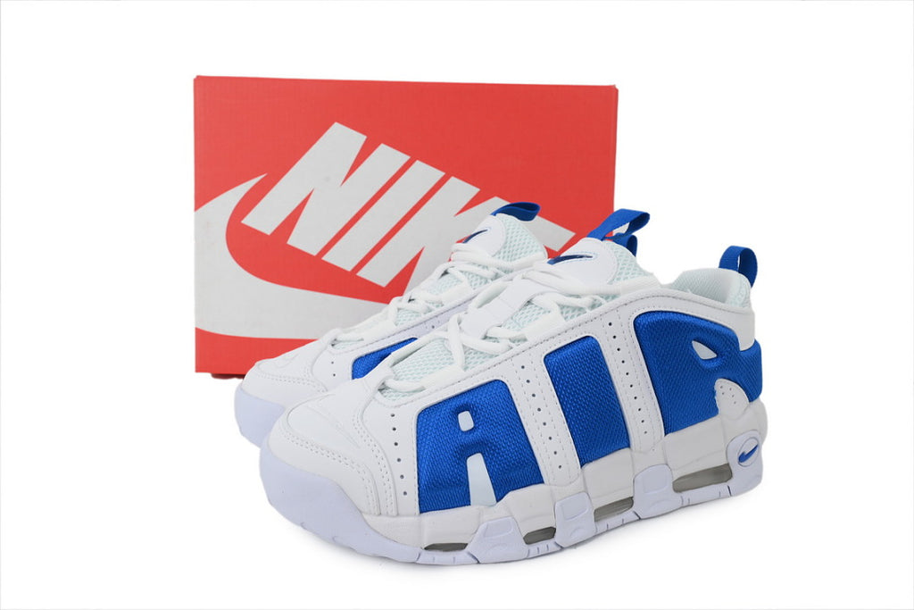 Nike Air More Uptempo Sneakers Low 'White Hyper Royal