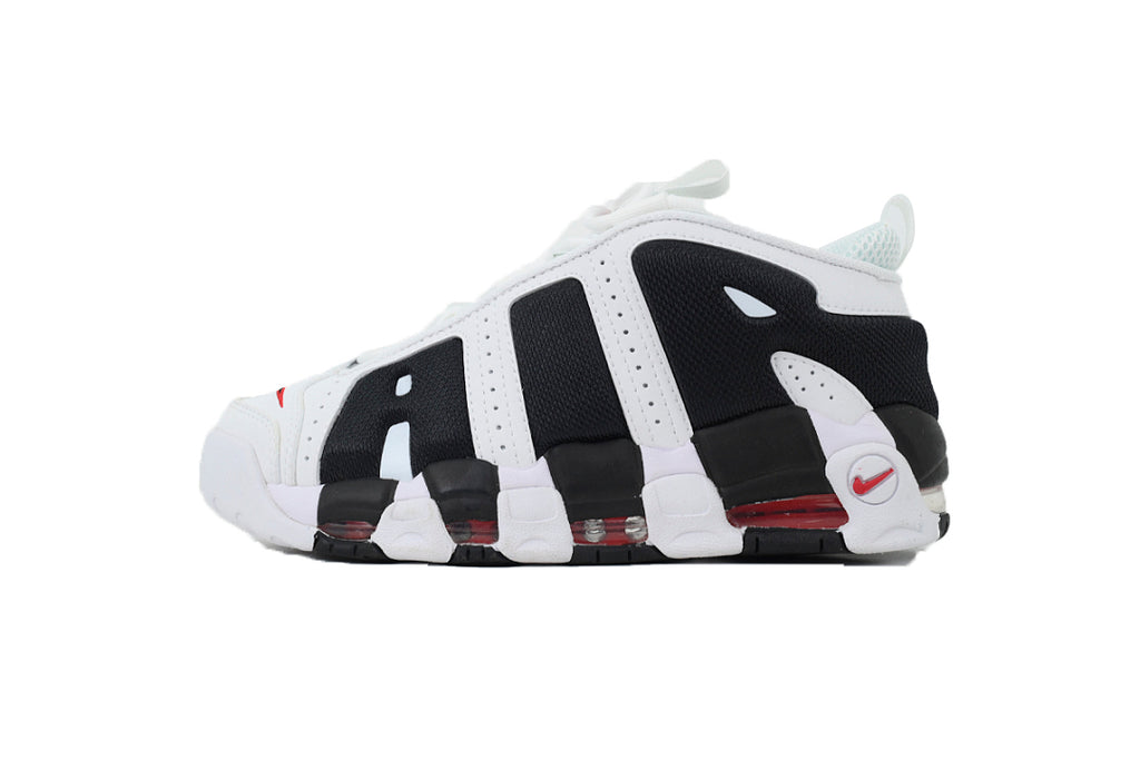 Nike Air More Uptempo Sneakers Low 'Black and White'