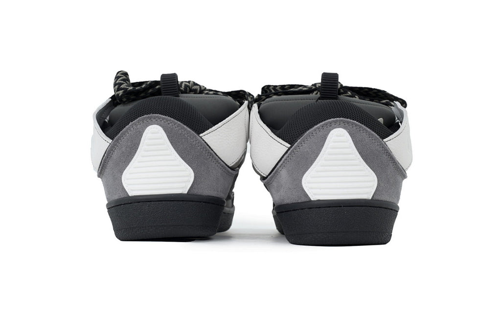 LANVIN Sneakers Black Whiteand Gray