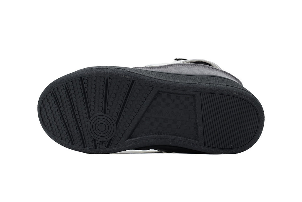 LANVIN Sneakers Black Whiteand Gray