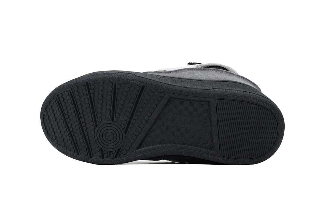 LANVIN Sneakers Black Whiteand Gray