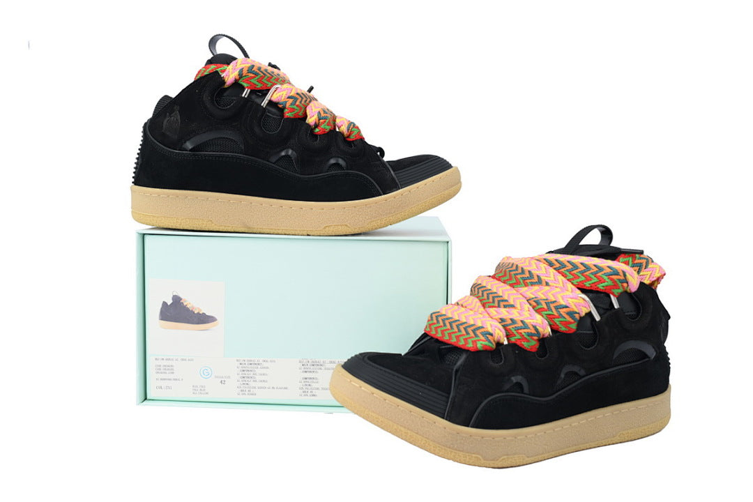 LANVIN Sneakers Black Yellow