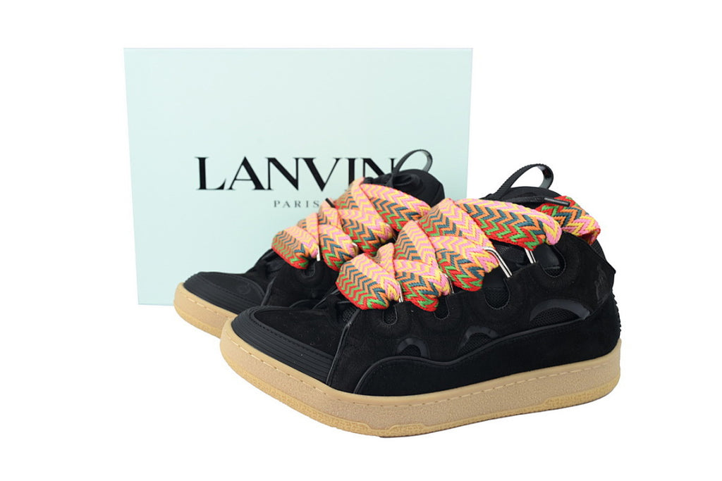 LANVIN Sneakers Black Yellow