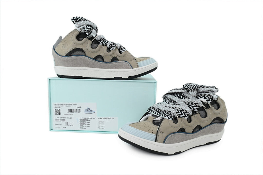 LANVIN Sneakers Blue Gray