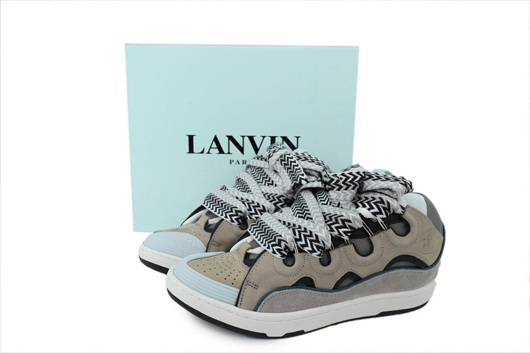 LANVIN Sneakers Blue Gray