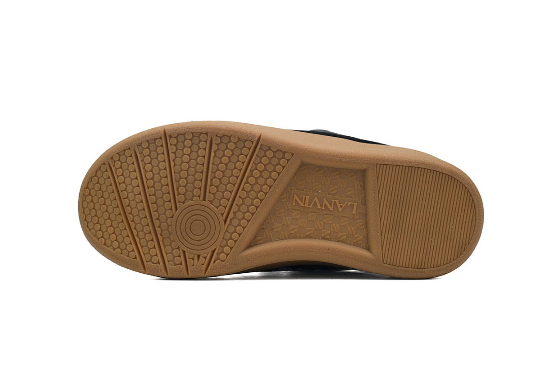 LANVIN Sneakers Curb Black Yellow