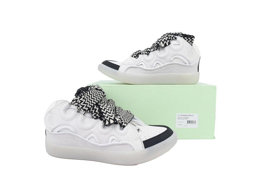 LANVIN Sneakers Grey White Black