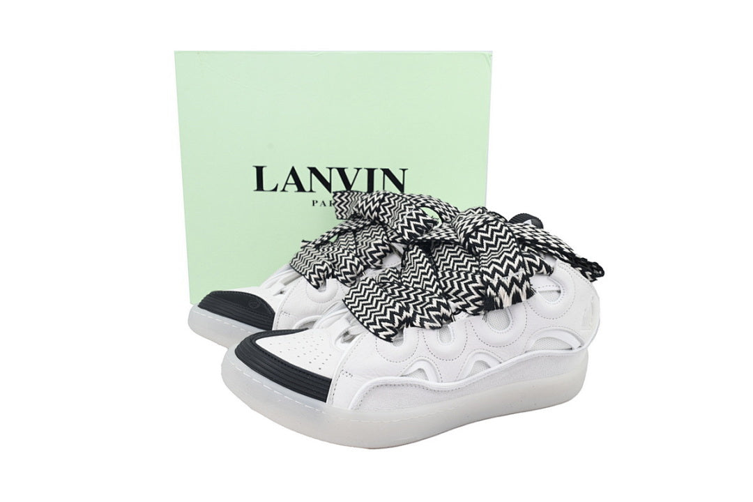 LANVIN Sneakers Grey White Black