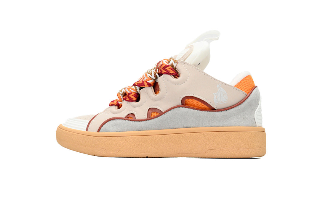 LANVIN Sneakers White Gray Powder