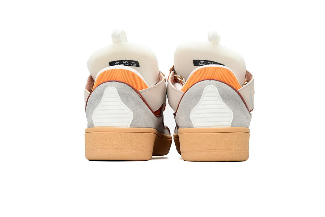 LANVIN Sneakers White Gray Powder