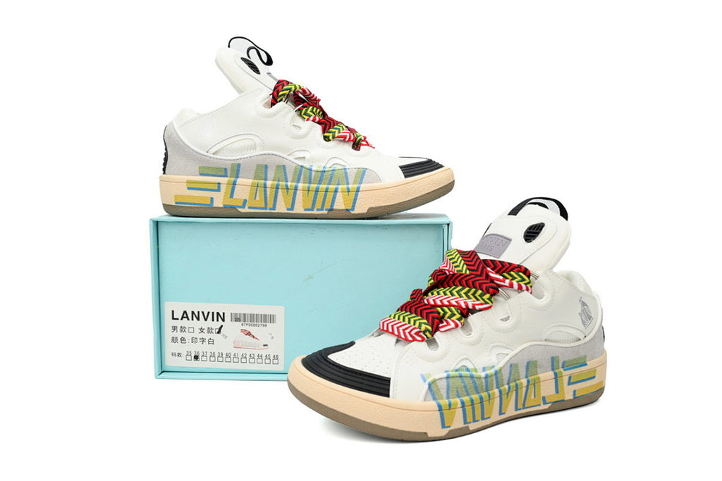 LANVIN Sneakers White Painted