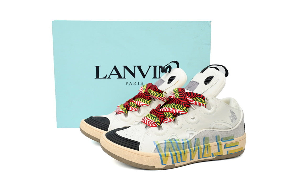 LANVIN Sneakers White Painted
