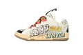 LANVIN Sneakers White Black Painted